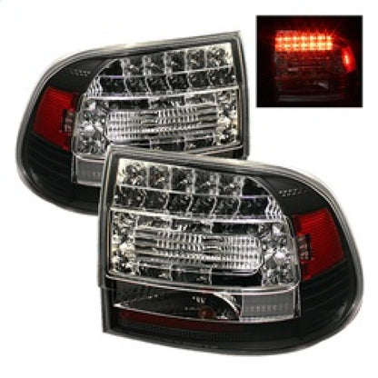 Spyder Porsche Cayenne 03-07 LED Tail Lights Black ALT-YD-PCAY03-LED-BK 5007063 5007063 Photo - Primary