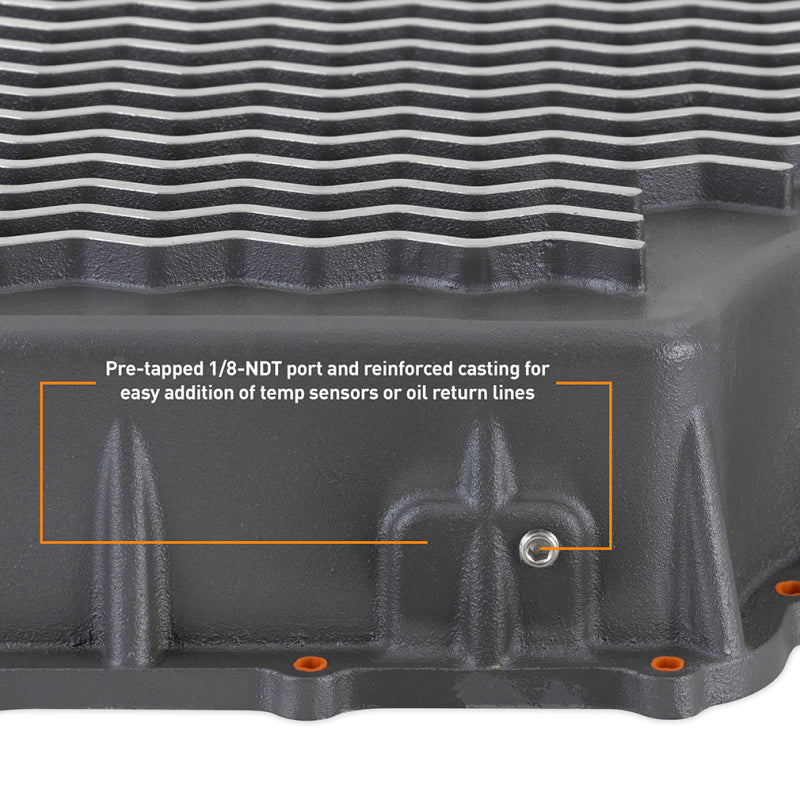 Mishimoto 2011+ Powerstroke 6R140 Transmission Pan - Cast - GR MMTP-F2D-11 MMTP-F2D-11 User 4