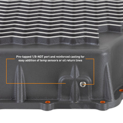 Mishimoto 2011+ Powerstroke 6R140 Transmission Pan - Cast - GR MMTP-F2D-11 MMTP-F2D-11 User 4