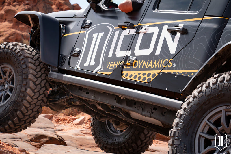 ICON 2020+ Jeep Gladiator JT Body Armor 25169 25169 Photo - Mounted