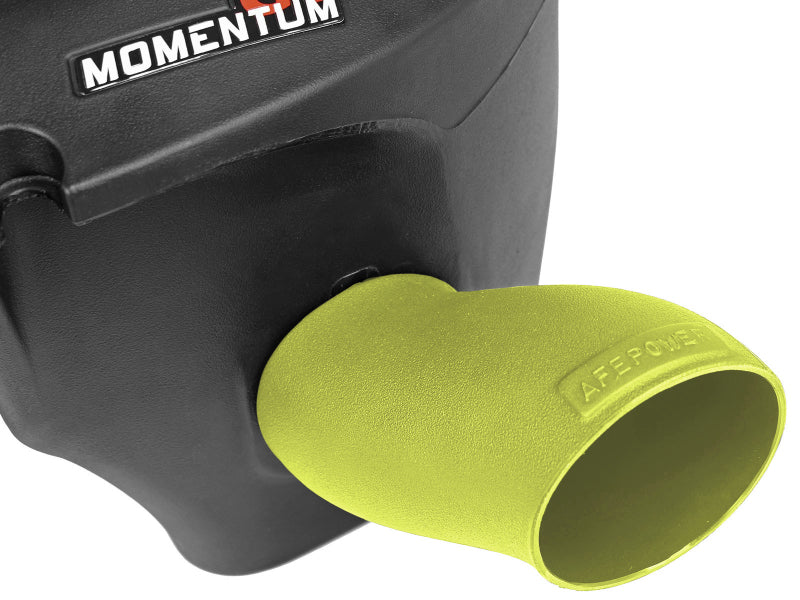 aFe Dynamic Air Scoop 2015 Dodge Challenger V6-3.6 / V8-5.7/6.4L HEMI - Green 54-72203-SG 54-72203-SG Photo - Unmounted