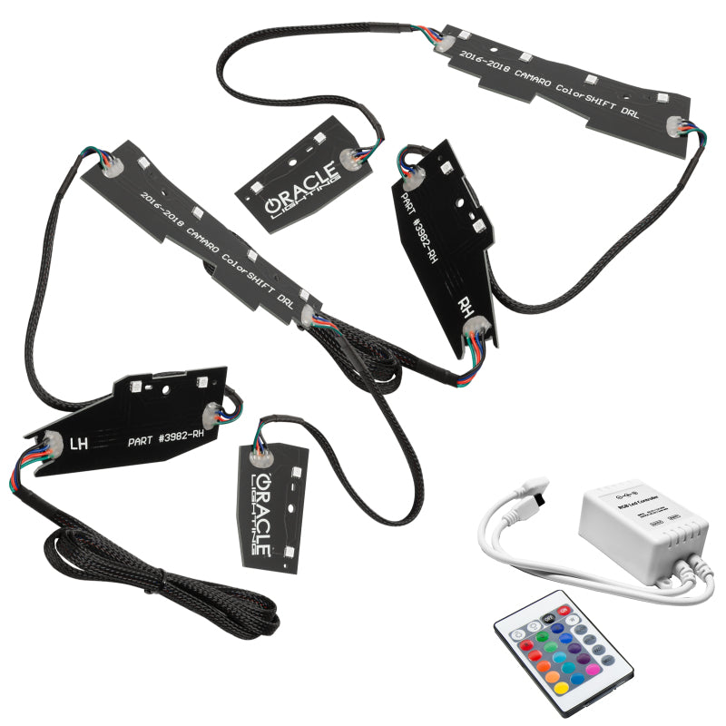 ORACLE Lighting Oracle 16-18 Chevy Camaro RGB+W Headlight DRL Upgrade Kit - ColorSHIFT w/ Simple Controller 1345-504 1345-504 User 4