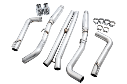 AWE Tuning 2017+ Dodge Charger 5.7L Track Edition Exhaust - Chrome Silver Tips 3015-32120 3015-32120 Photo - out of package