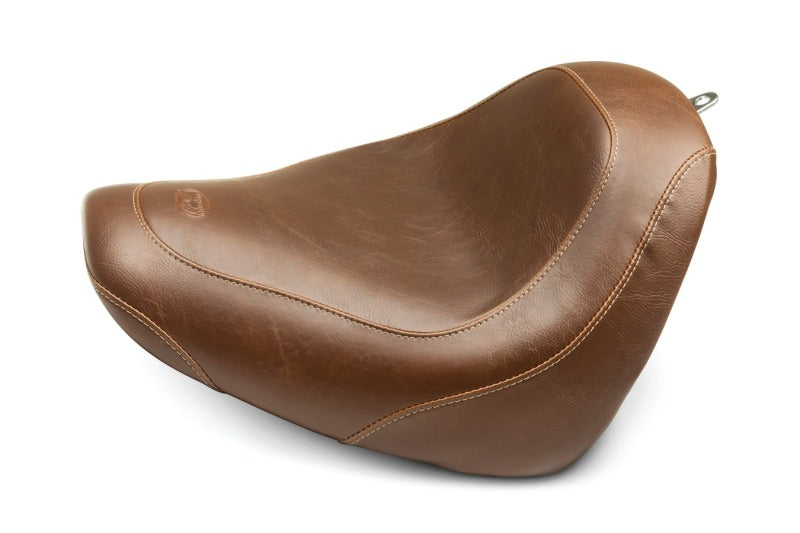 Mustang Motorcycle Mustang 18-21 Harley Fat Bob Wide Tripper Solo Seat - Brown 83011 83011 Photo - Primary