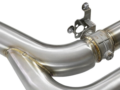 aFe Cat-Back Exhaust System, MACH Force-XP 3-1/2in, 304 Stainless Steel 49-36342-P Photo - Unmounted