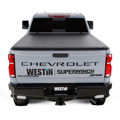 Westin 2024 Chevrolet Silverado 2500HD Soft Roll Tonneau Cover - Black 19-13995 19-13995 Photo - Mounted