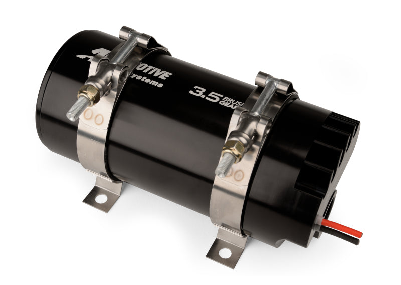 Aeromotive 3.5 Brushless Gear Fuel Pump, In-line, Spur, Pro 11181 Photo - Close Up