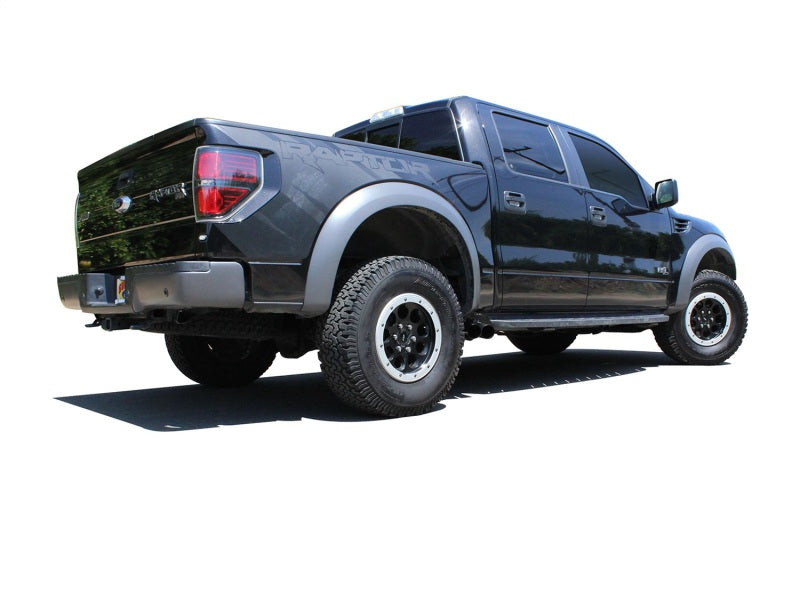 aFe Cat Back Exhaust Black - Ford F-150 10-14 49-43071-B Photo - Mounted