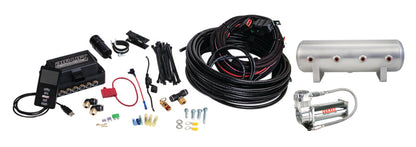 AIRLIFT 3P (3/8" Air Line,2.5 Gallon Lightweight Raw Aluminum Tank) 27686 Photo - Primary