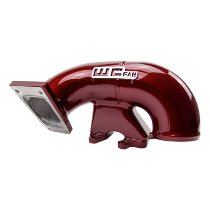 Wehrli 2007.5-2010 LMM Duramax High Flow 3in Y-Bridge Kit- WCFab Red WCF100164-RED WCF100164-RED User 3