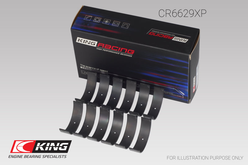 King Engine Bearings King Mitsubishi 6G72 (Size STDX) Connecting Rod Bearing Set CR6629XPSTDX CR6629XPSTDX User 1