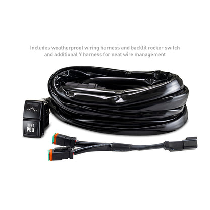 Borne Off-Road 21+ Bronco Light Pods 4pc Ditch 3x3 Flood BNLT-BR-21-DT4F BNLT-BR-21-DT4F Photo - Primary