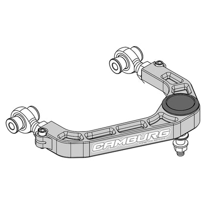 Camburg Ford F-150 2WD/4WD 21-23 KINETIK V2 Performance Billet Uniball Upper Arms CAM-110211-GRY CAM-110211-GRY User 1