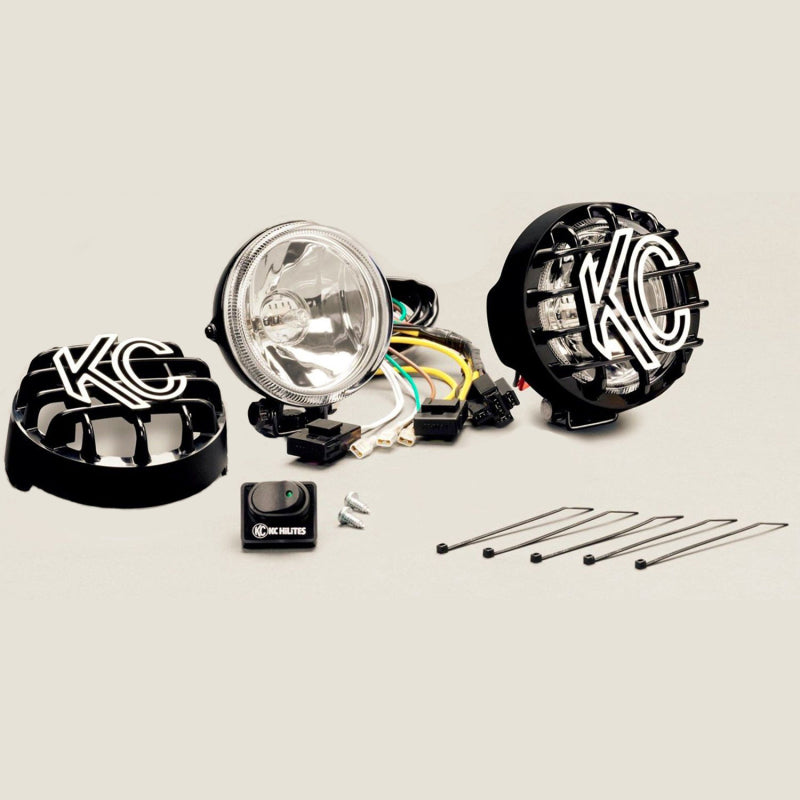 KC HiLiTES 4" Rally 400 Halogen - 2-Light System - 55W Spread Beam 490 490 Photo - Primary