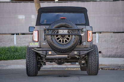 DV8 Offroad 21-22 Ford Bronco FS-15 Series Rear Bumper RBBR-02 RBBR-02 Photo - Mounted