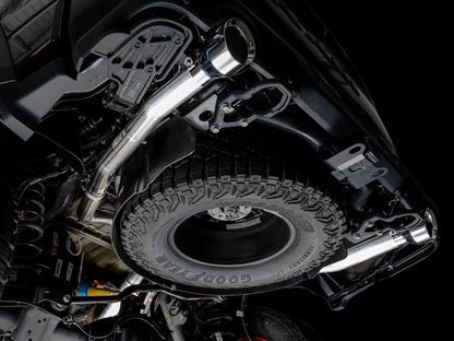 AWE Tuning 2021 RAM 1500 TRX 0FG Cat-Back Exhaust - Chrome Silver Tips 3015-32004 3015-32004 Photo - Mounted