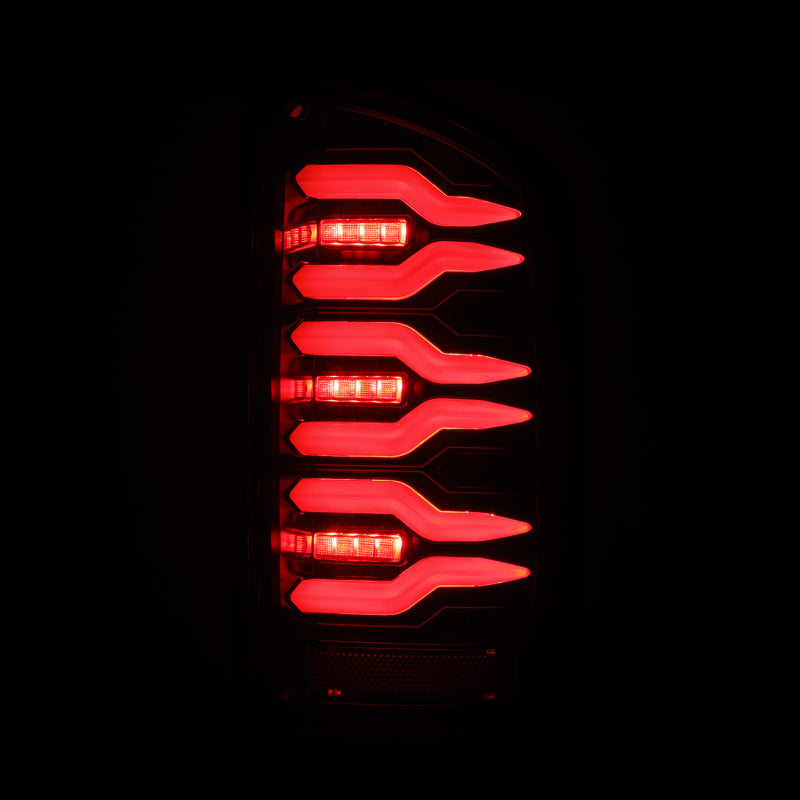AlphaRex 07-08 Dodge Ram1500/07-09 Dodge Ram 2500+3500 Luxx-Series LED Tail Lights(Pair) Alpha Black 641050 641050 User 3
