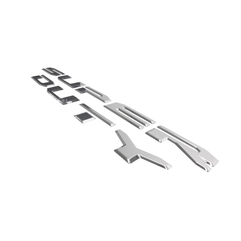 Putco Ford Super Duty Letters (Stamped/Stainless Steel) Hood/Front 55553FD Photo - Primary