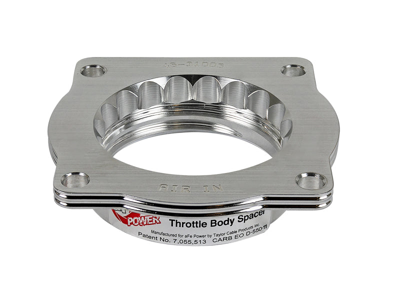 aFe Silver Bullet Throttle Body Spacer - BMW 5 Series (E60) 06-10 V8-4.8L 46-31006 Photo - Unmounted