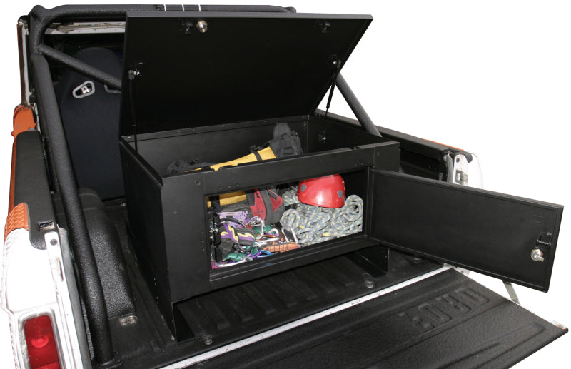 Tuffy Products Tuffy Rear Cargo Lockbox Steel Black 046-01 046-01 Photo - Mounted