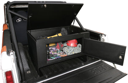Tuffy Products Tuffy Rear Cargo Lockbox Steel Black 046-01 046-01 Photo - Mounted