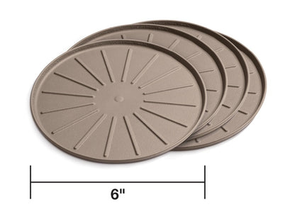 WeatherTech Round Coaster Set - Terracotta 8A6CSTTC 8A6CSTTC Photo - Primary