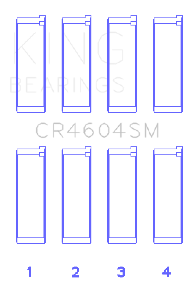 King Engine Bearings KING Rod Bearings Engine Components Bearings main image