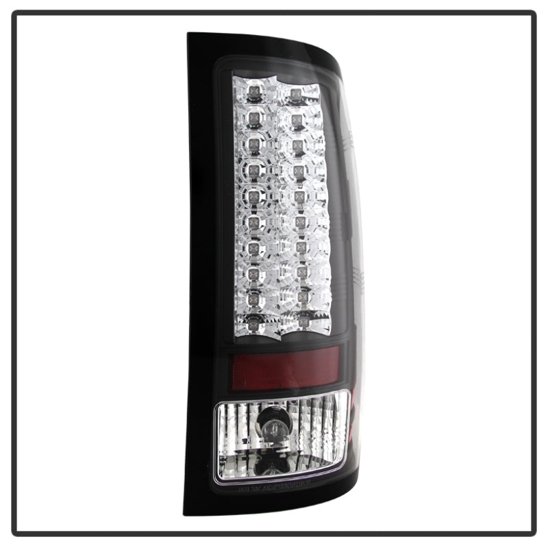 Spyder GMC Sierra 07-13 (Not fit 3500 Dually 4 Rear Wheels)LED Tail Lights Black ALT-YD-GS07-LED-BK 5014948 5014948 User 1