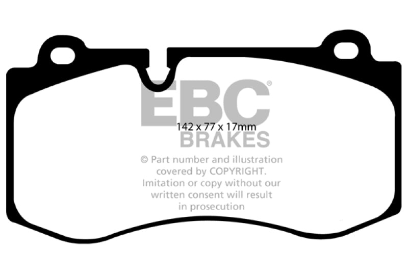 EBC Disc Brake Pad Set DP41943R Photo - Primary