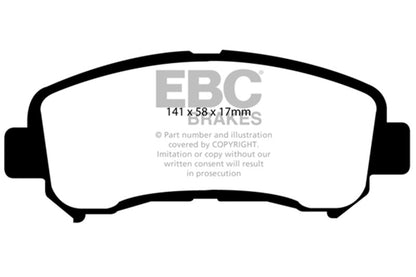 EBC Disc Brake Pad Set DP61954 Photo - Primary