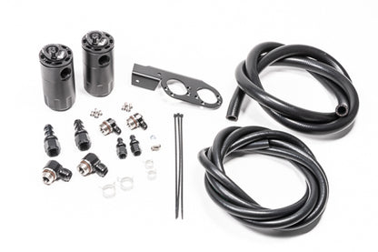 Radium Engineering Dual Catch Can Kit Nissan Z33 V35 VQ35DE/HR Fluid Lock 20-0729-FL 20-0729-FL Photo - Primary
