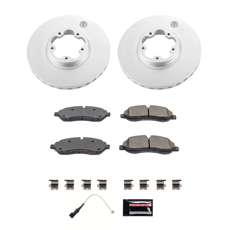 PowerStop Power Stop 20-22 Ford Transit-350 HD Front Z17 Coated Brake Kit CRK8979 CRK8979 Photo - Primary