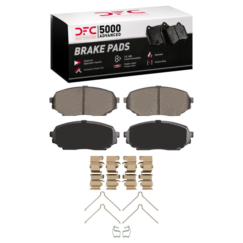 DFC DFC 5000 Advanced Semi Met Brake Pads Brakes, Rotors & Pads Brake Pads - OE main image