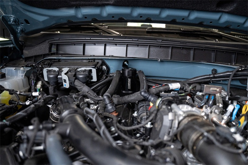 CORSA Performance Corsa 21-22 Ford Bronco 2.7L Catch Can CC0012 CC0012 Photo - Mounted