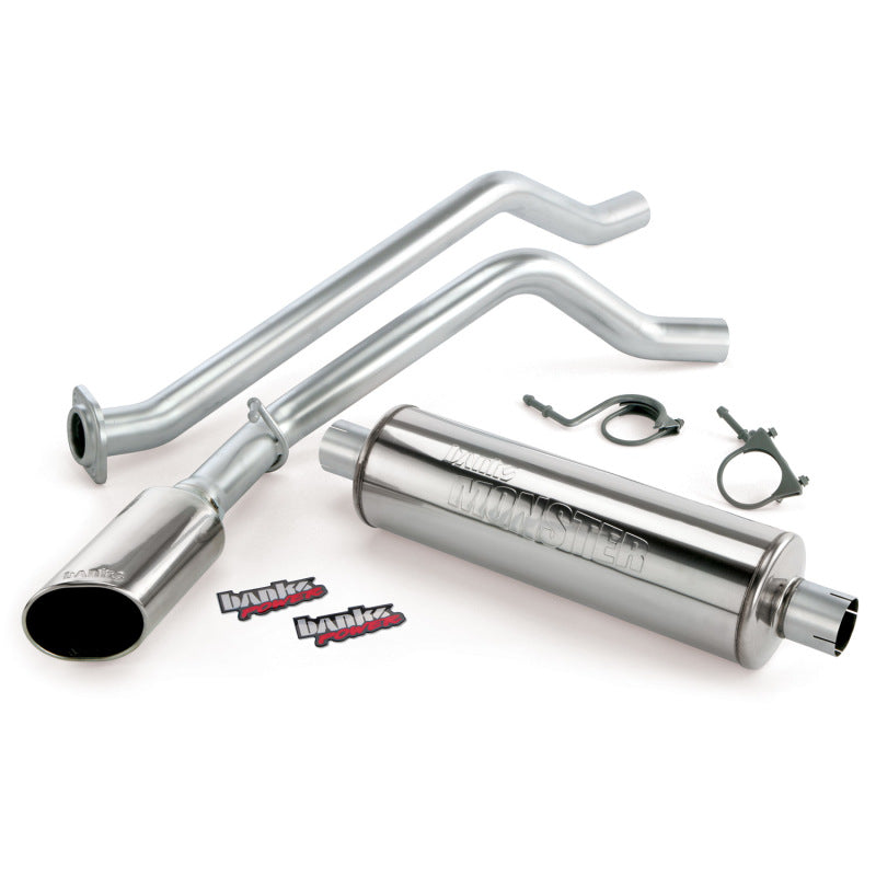 Banks Power 13-14 Chevy 5.3L Ecrb-Ccrb Ffv Monster Exhaust System - Ss Single 48355 Photo - Primary