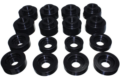 Energy Suspension 08-16 Ford F-250/F-350/F-450/F-550 Super Duty Crew Cab Black Body Mount Set 4.4124G 4.4124G Photo - Primary