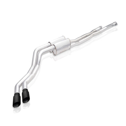 Stainless Works 2014+ Toyota Tundra 5.7L Legend Series Cat-Back Exhaust w/Black Tips TOYT14CBL-B TOYT14CBL-B Photo - Primary