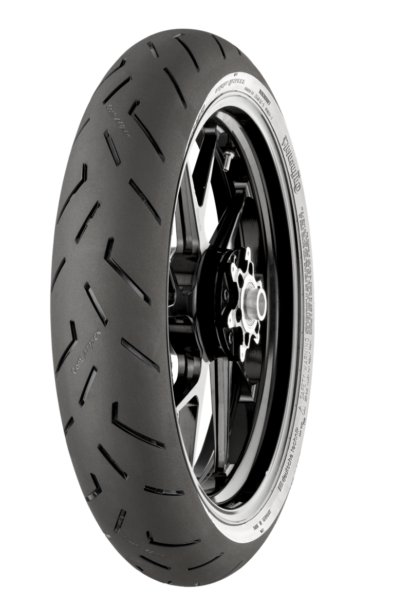 Continental Tire Continental ContiSportAttack 4C Front Tire - 120/70 ZR17 M/C 58(W) TL 02446840000 02446840000 User 1