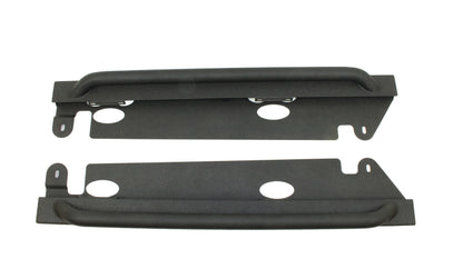 Fishbone Offroad 07-18 Jeep Wrangler JK 2 Door Rubicon Steel Rock Slider - Black Textured Powdercoat FB23010 FB23010 Photo - Primary