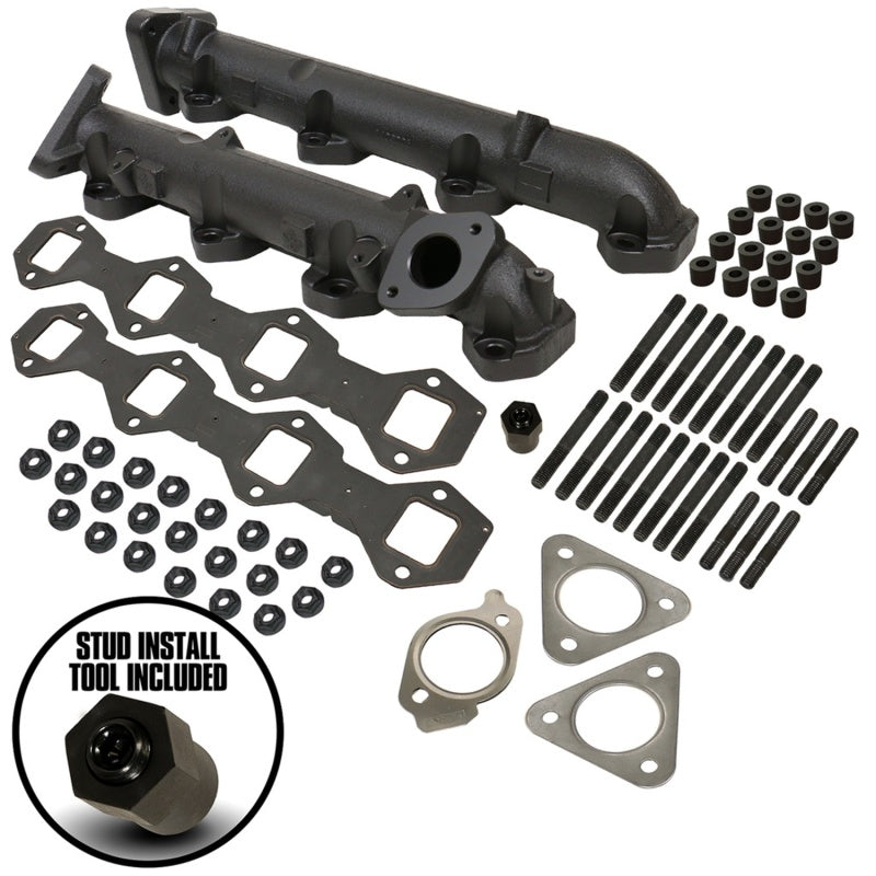 BD Diesel Exhaust Manifold Kit - Ford 2011-2014 F250/F350/F450/F550 1043007 Photo - Unmounted