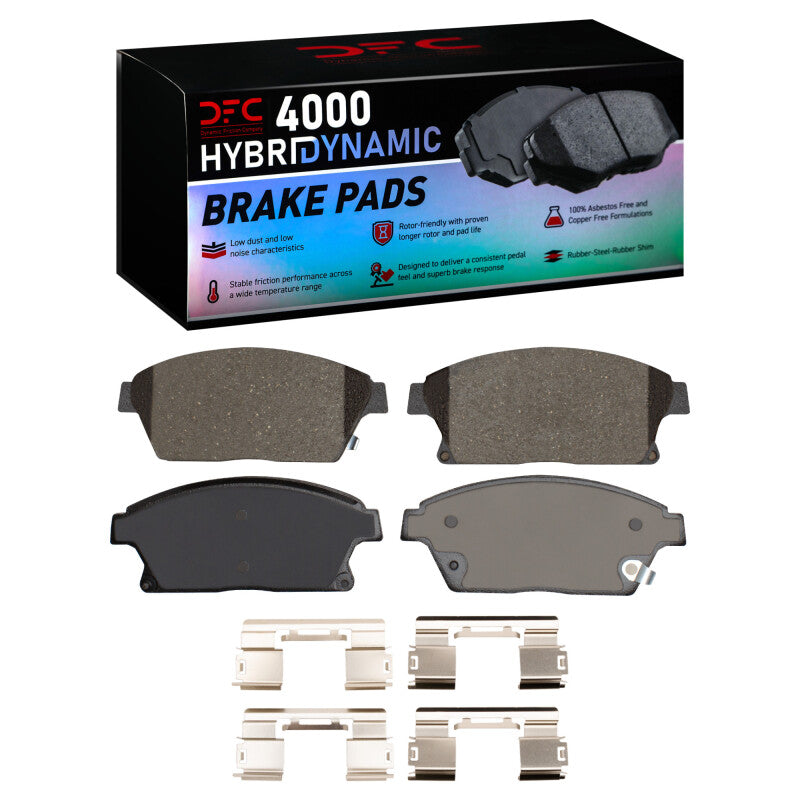 DFC DFC 4000 HybriDynamic Brake Pads Brakes, Rotors & Pads Brake Pads - OE main image
