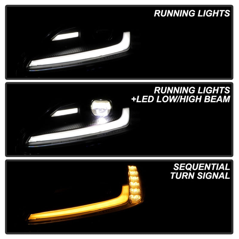 SPYDER Signature Series 05-13 Chevrolet Corvette C6 Projector Headlights 5087935 5087935 Photo - Unmounted