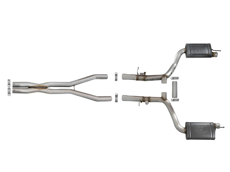aFe  POWER 49-32053 MACH Force-Xp 3" 304 SS Cat-Back Exhaust System 49-32053 Photo - Unmounted