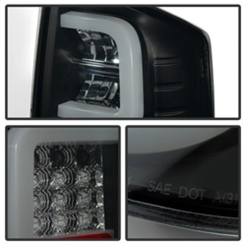 Spyder Toyota Tundra 2014-2016 Light Bar LED Tail Lights Black Smoke ALT-YD-TTU14-LED-BSM 5080202 5080202 Photo - Unmounted