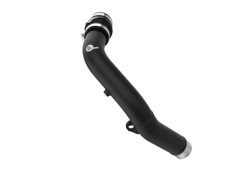 aFe BladeRunner 2-1/2 IN Aluminum Hot Charge Pipe Black 22-23 Subaru WRX H4-2.4L (t) 46-20668-B 46-20668-B Photo - Primary
