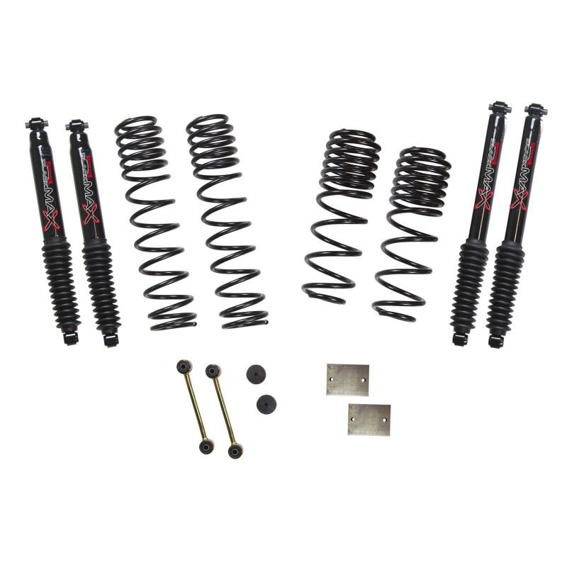 Skyjacker 2020 Jeep JL 4WD Rubicon Diesel 1.5in Dual Rate Long Trvl Sus Lift Kit w/Blk Max Shocks JL15RBPBLTD JL15RBPBLTD Photo - Primary