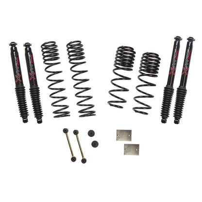 Skyjacker 2020 Jeep JL 4WD Rubicon Diesel 1.5in Dual Rate Long Trvl Sus Lift Kit w/Blk Max Shocks JL15RBPBLTD JL15RBPBLTD Photo - Primary