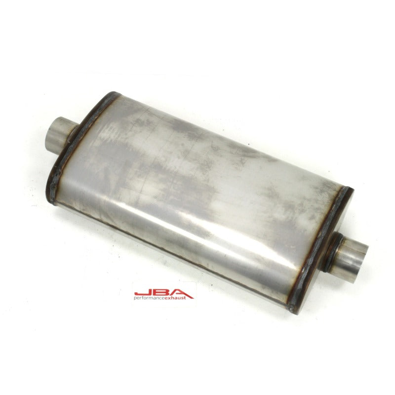 JBA Universal Dual Core 304SS Muffler 22x11x6 3in Inlet Diameter 40-302201 40-302201 Photo - Primary