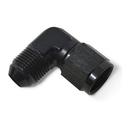 Russell -8 AN 90° Female AN To Male AN (Black Finish) 614807 Photo - out of package
