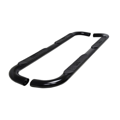 Westin 19-22 Chev/GMC Silverado/Sierra 1500 DC (No 2019 Ltd) Platinum 4 Oval Nerf Step Bars - Blk 21-4125 21-4125 Photo - Primary